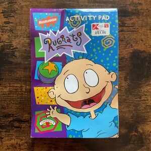 Vintage 1997 Rugrats Activity Pad *UNUSED*